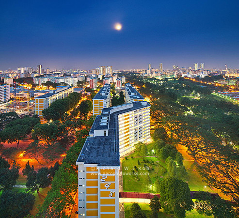 Moonrise Over Ang Mo Kio