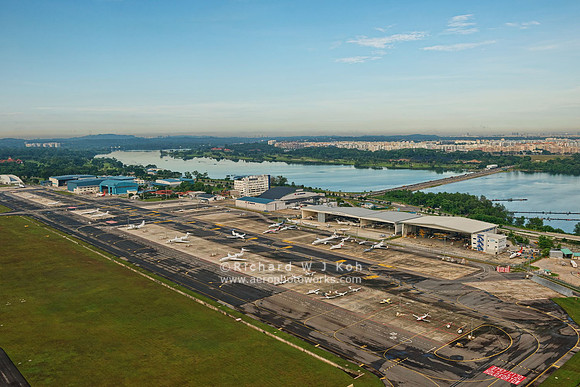 Aerial photography Over Singapore
