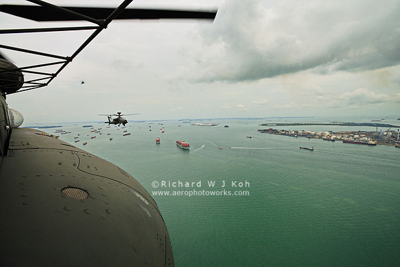 Aerial photography Over Singapore