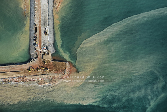 Aerial photography Over Singapore