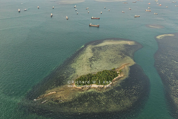 Aerial photography Over Singapore