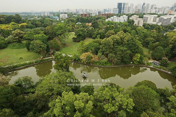 Aerial photography Over Singapore