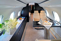 Bombardier Business Jet Interior