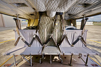 Bell 412EP Helicopter Cabin Troop Seats