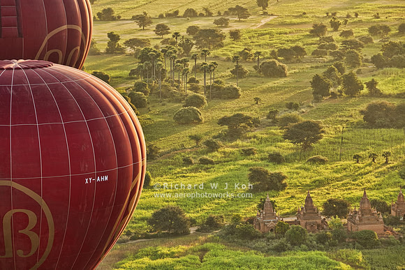 Aerial Photography, Bagan, Myanmar