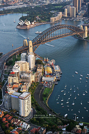 Aerial Photography, Harbour Bridge, Sydney