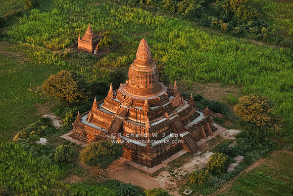Aerial Photography, Bagan, Myanmar