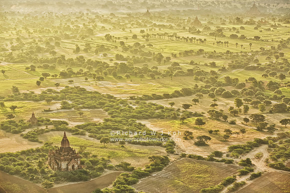 Aerial Photography, Bagan, Myanmar