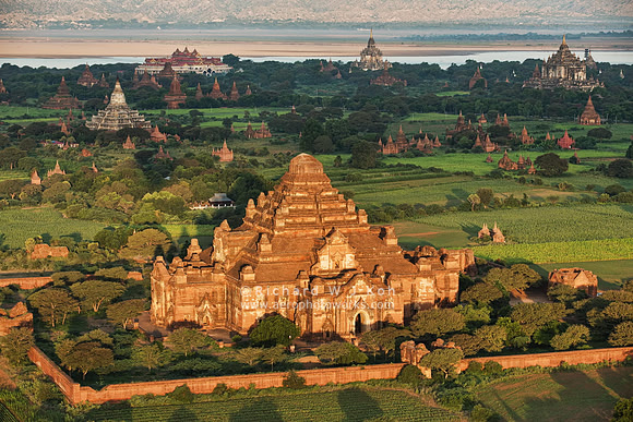Aerial Photography, Bagan, Myanmar